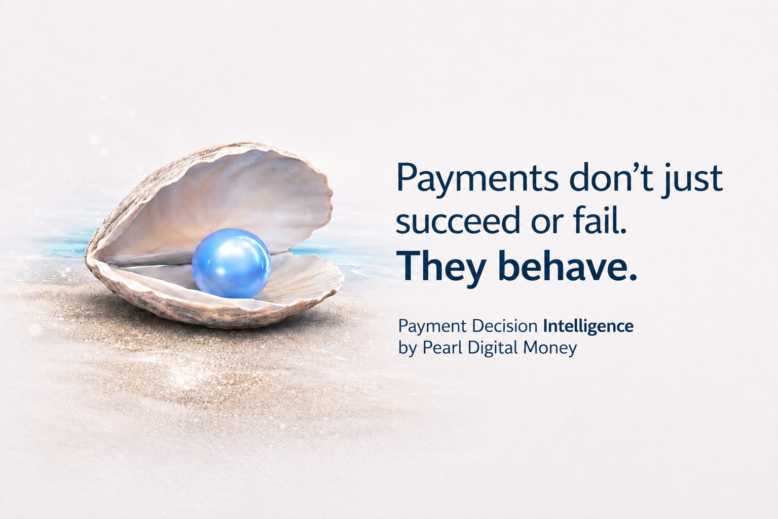Pearl Digital Money · payments don't just succeed or fail. They behave.